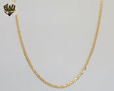 (1-1900) Gold Laminate - 2.5mm Mariner Link Chain - BGF