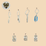 (2-1192) 925 Sterling Silver - Tiny Pendants. - Fantasy World Jewelry