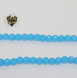 (MBEAD-245) 6mm Faceted Beads - Fantasy World Jewelry