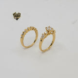 (1-3183) Gold Laminate - Wedding Rings - BGO - Fantasy World Jewelry