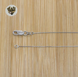 (2-8111) 925 Sterling Silver - 0.5mm Alternative Snake Link Chains. - Fantasy World Jewelry