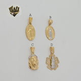 (1-2213) Gold Laminate - Religious Pendants - BGF