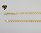 (1-1832) Gold Laminate - 4.5mm Curb Link Chain - BGF