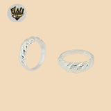 (2-5038) Plata de Ley 925 - Anillo Cúpula