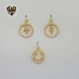 (1-2248-1) Gold Laminate Pendants - BGO