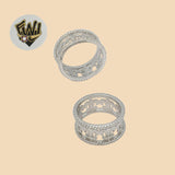 (2-5122) 925 Sterling Silver - Zircon Ring - Fantasy World Jewelry
