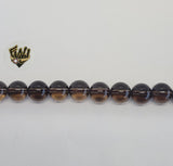(MBEAD-183) 10mm Quarzo Redondo Beads - Fantasy World Jewelry