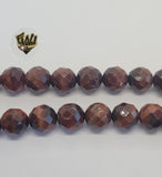 (MBEAD-220) 14mm Mahogany Beads - Fantasy World Jewelry