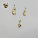 (1-2166) Laminado Oro - Colgantes - BGO
