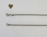 (4-3152-2) Stainless Steel - 2mm Popcorn Link Chain - 18" - Fantasy World Jewelry