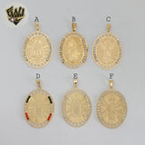 (1-2469-1) Gold Laminate - Religious Pendants - BGF