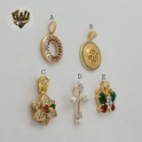 (1-2348) Gold Laminate Pendants - BGO