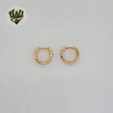 (1-2604-4) Laminado de oro - Huggies con talla de diamante - BGO