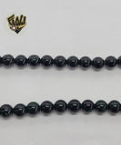 (MBEAD-180) 6mm Quarzo Verde Beads - Fantasy World Jewelry