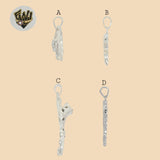(2-1458) 925 Sterling Silver - Animal Pendants.