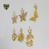 (1-2238) Colgantes Laminados Oro - BGO