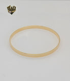 (1-4076-1) Gold Laminate - 5mm Classic Plain Bangle - BGF
