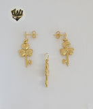 (1-6091) Gold Laminate - Lucky Key Set - BGF