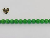 (MBEAD-274) 6mm Ojo De Gato Beads - Fantasy World Jewelry
