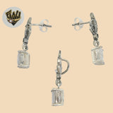 (2-6875) 925 Sterling Silver - Alternative Zircon Set. - Fantasy World Jewelry