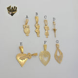 (1-2069) Gold Laminate Pendants - BGF