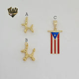 (1-2346-1) Gold Laminate Pendants - BGO