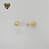 (1-1077-1) Gold Laminate - Balls Earrings - BGF