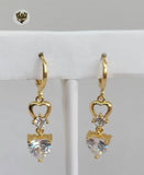 (1-2662) Gold Laminate Hoops - BGO - Fantasy World Jewelry