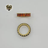 (1-3131) Gold Laminate - Eternity Ring - BGF - Fantasy World Jewelry