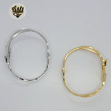 (4-5031) Stainless Steel - 20mm Butterfly Bangle.