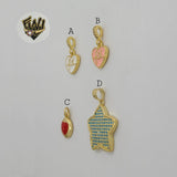 (1-2409) Colgante Laminado Oro - BGO