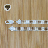 (sv-b-02) 925 Sterling Silver - Alternative Ball Chain. - Fantasy World Jewelry