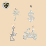 (2-1514-1) 925 Sterling Silver - Pendants.