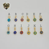 (1-2026) Gold Laminate - Evil Eye Pendants - BGF