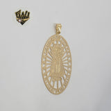 (1-2302) Laminado Oro - Medallas Colgantes - BGF