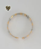 (1-4070) Gold Laminate - 10mm Two Tones Bangles - BGO