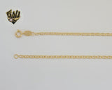 (1-1848) Gold Laminate - 2.5mm Mariner Link Chain - BGF