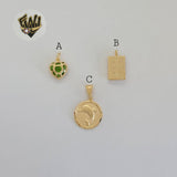 (1-2208-1) Gold Laminate Pendants - BGF