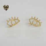 (1-3102) Gold Laminate - Evil Eye Ring - BGF - Fantasy World Jewelry