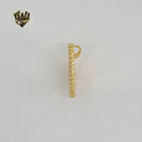 (1-2434) Gold Laminate - Zircon Pendant - BGO