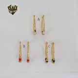 (1-2726-1) Gold Laminate Hoops - BGO