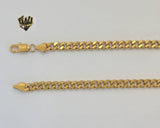 (4-3177) Stainless Steel - 6.5mm Curb Link Chain - 20" - Fantasy World Jewelry