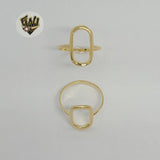 (1-3028) Gold Laminate - Oval Ring - BGF - Fantasy World Jewelry