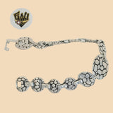 (2-0454) 925 Sterling Silver - 14mm Alternative Bracelet. - Fantasy World Jewelry