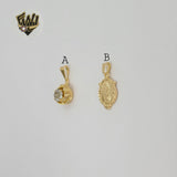 (1-2265-1) Gold Laminate Pendants - BGF