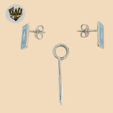 (2-6347) 925 Sterling Silver - Kid Set. - Fantasy World Jewelry