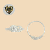 (2-5012) 925 Sterling Silver - Sun and Moon Ring - Fantasy World Jewelry