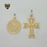 (1-2469) Gold Laminate Pendants - BGO