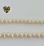 (MBEAD-31) 6mm Freshwater Pearls. - Fantasy World Jewelry