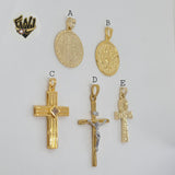 (1-2252) Laminado Oro - Colgantes Religiosos - BGO